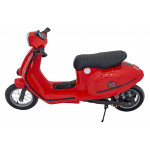 Elektrická motorka skúter Retro 23 - červená